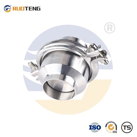 Ruoteng High Pressure Sanitary Grade Stainless Steel 304 316 Welded