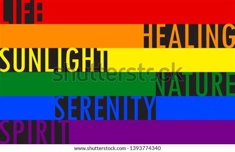 Vector Illustration Gay Flag Lgbt Symbol Stock Vector Royalty Free Shutterstock