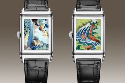 Jaeger-LeCoultre Tampilkan Lukisan Hokusai di Balik Seri Reverso