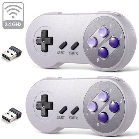 (2) Wireless Super Nintendo Controller | GAMER MODE | S3XY Models