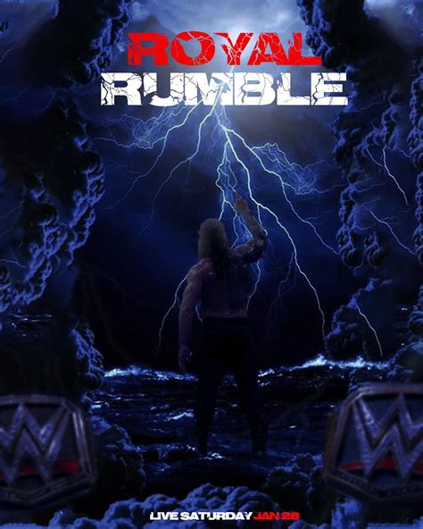 A Royal Rumble Poster I Made R Wwe