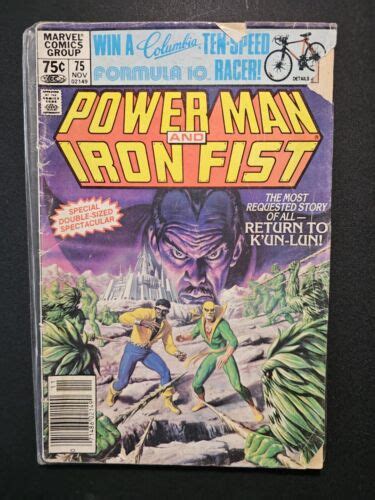 Power Man And Iron Fist Double Size Return To K Un Lun Marvel