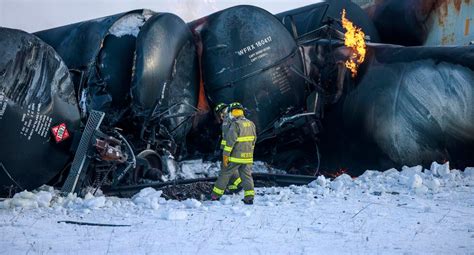 Descarrila Tren Con Etanol En Raymond Minnesota Ordenan Evacuaciones