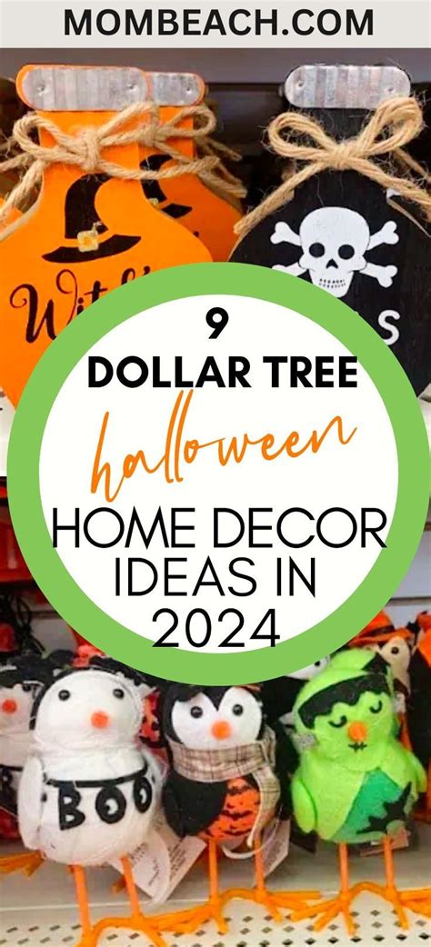 9 Dollar Tree Halloween Decor Ideas for the Home in 2024 | Dollar tree ...