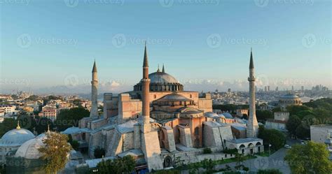 Istanbul Turkey Sultanahmet With The Blue Mosque And The Hagia Sophia