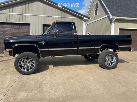 1986 Chevrolet K20 With 20x12 51 Vision Sliver And 33145r20 Venom