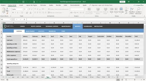 Fleet Management Spreadsheet Excel Luz Spreadsheets With Fleet Report