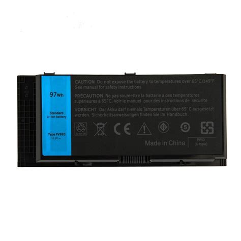 High Capacity Cell Fv Battery For Dell Precision M M M