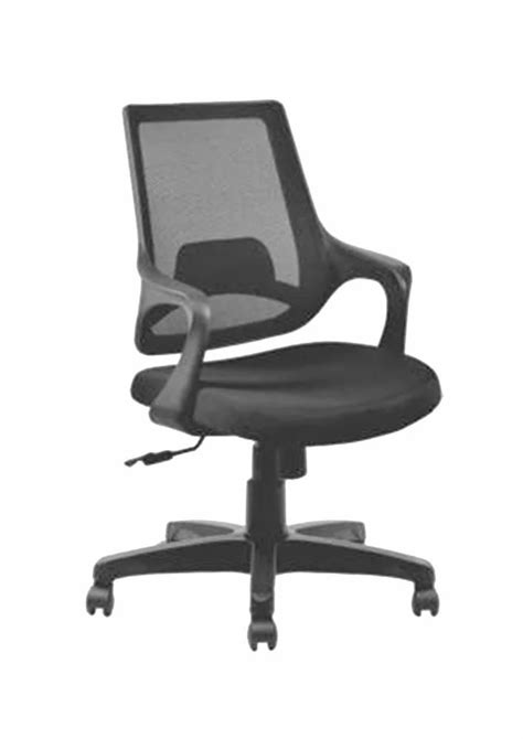 Estand Ergonomic Mesh Mid Back Study Revolving Office Chair With Heavy