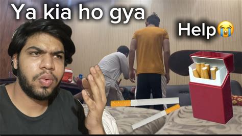 Prank Gone Wrong Bht Maar Pari Ha Smoking Prank On My Uncle Youtube