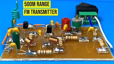 Make Simple Fm Transmitter Circuit M Range Stable Fm Transmitter