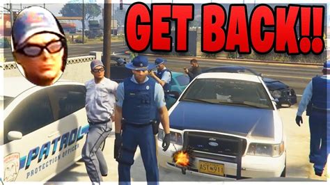 Gta 5 Rp Fake Cop Gets Banned By Real Cops Youtube