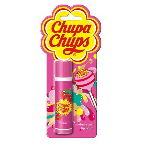 Chupa Chups Lip Balm Strawberry Swirl Skin Care From Direct Cosmetics Uk