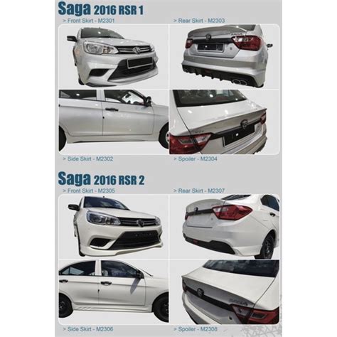 Proton Saga Vvt Rsr Rsr Bodykit Body Kit Front Side