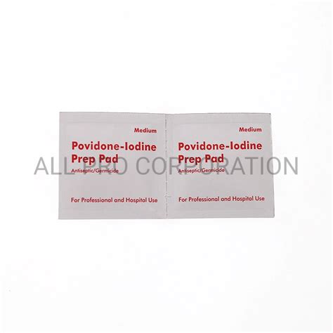 Medical Povidone Iodine Prep Pad China Povidone Iodine Prep Pad And