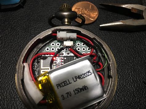 Neopixel Pocket Watch Hackaday Io