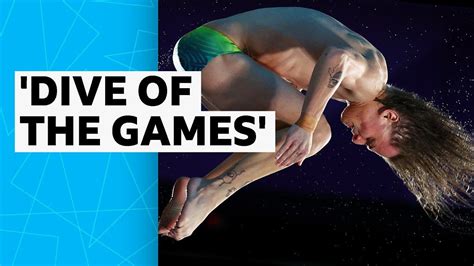 Commonwealth Games Australia S Cassiel Rousseau Performs Dive Of The