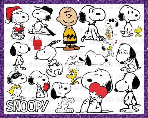 Snoopy Stencil Dxf Etsy New Zealand Free Printable