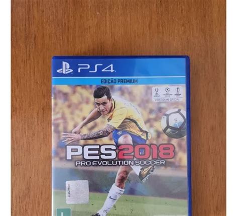 Pro Evolution Soccer Pes 2018 Jogo Físico Perfeito Estado