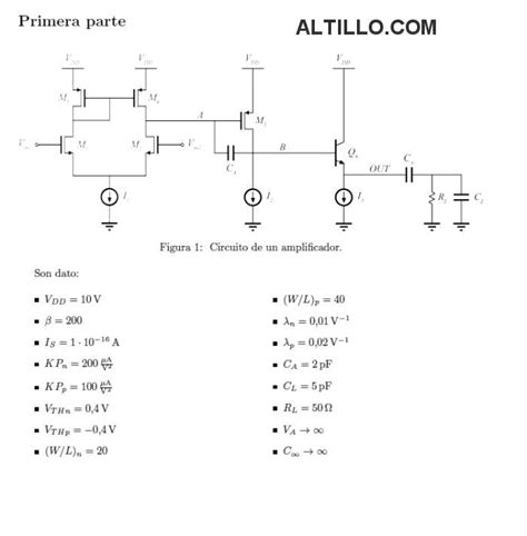 2º Parcial A Electrónica Analógica I 2020 UNSM