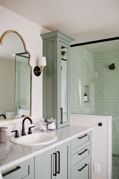 A Bathroom Renovation With Old World Charm Modern Details Rue