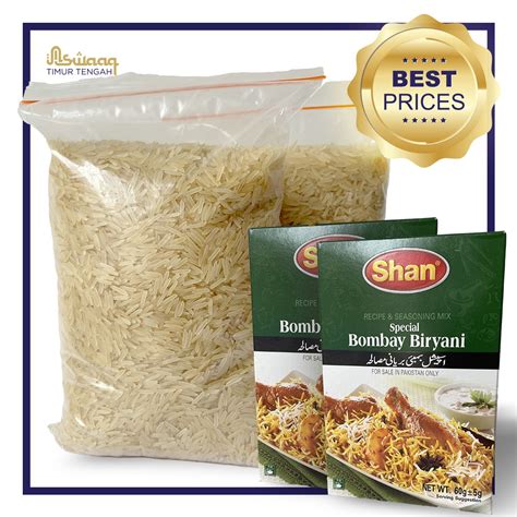 Jual Paket Beras Basmati Kg Dan Bumbu Biryani Shopee Indonesia