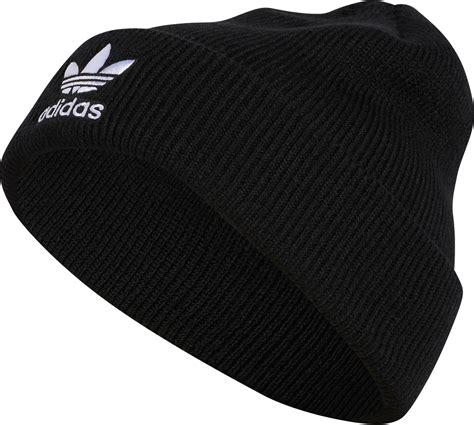 Adidas Originals Trefoil Beanie In Black White Black Save Lyst