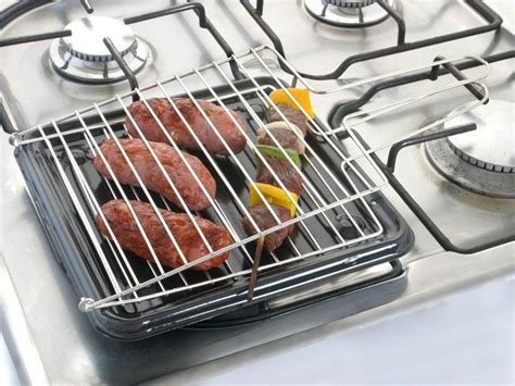 Grelha Grill Chapa Assa Rápido Para Fogão Cozinha Churrasco R 34 40