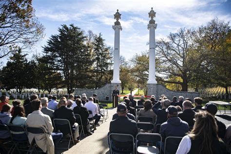 Restored Gate Unveiled At Arlington National Cemetery After 40 Years In