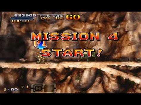 Metal Slug XX PSP Mission 4 Walkthrough YouTube