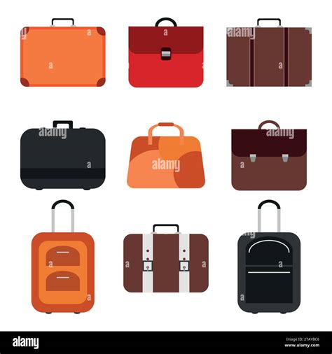 Suitcases Vector Vectors Stock Vector Images Alamy