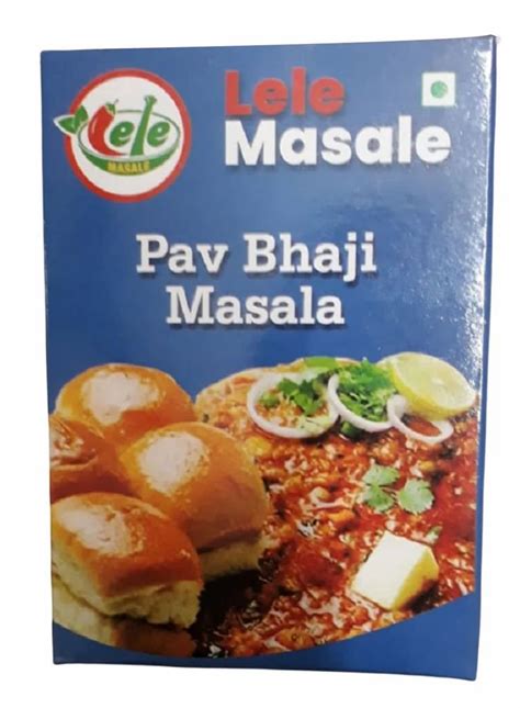 Lele Pav Bhaji Masala Packaging Size 50 G At Rs 40 Box In Nagpur ID