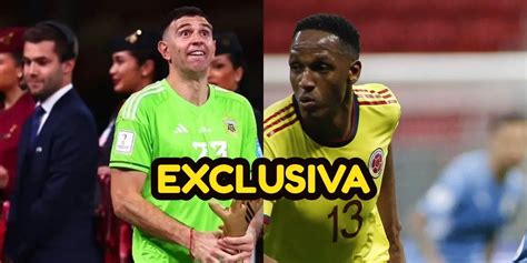 El Dibu Martínez en exclusiva destapó como quedó su relación con Yerry Mina