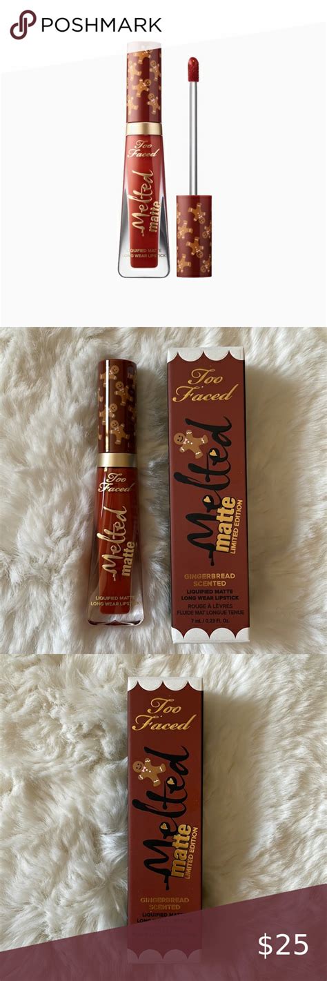 Too Faced Melted Limited Edition Gingerbread Man Liquified Matte