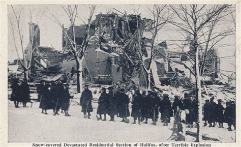 The Halifax Explosion, Halifax, Nova Scotia, December 6, 1917