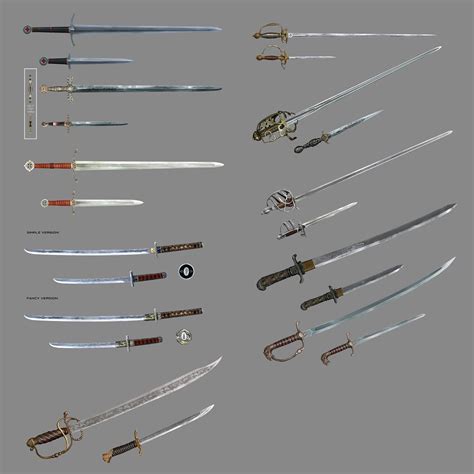 Swords Characters And Art Assassin S Creed Rogue Assassins Creed Rogue Assassins Creed