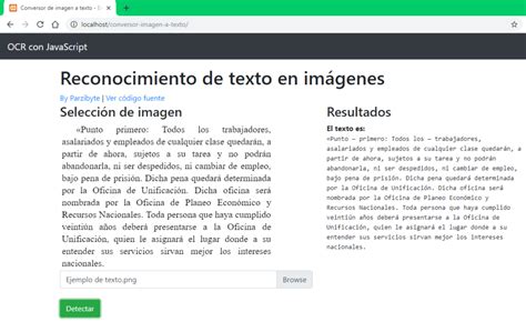 Extraer El Texto De Una Imagen Con JavaScript Y Tesseract Js