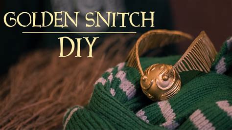 Golden Snitch Harry Potter Diy Youtube