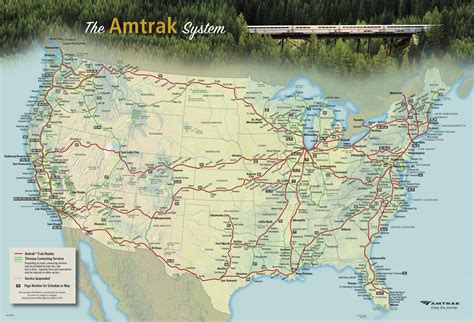 Amtrak Map