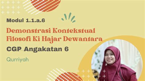 Calon Guru Penggerak Angkatan Modul A Demonstrasi Kontekstual