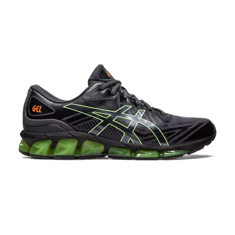 Baskets Asics GEL QUANTUM 360 VII Noires Et Verte Chez DM Sports