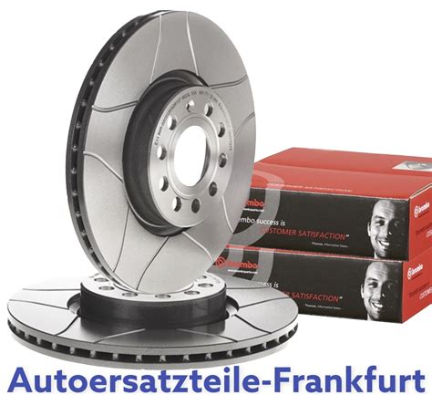 2x BREMBO MAX LINE Bremsscheiben VORNE AUDI A3 8P 8V Q3 VW GOLF 5 6 7