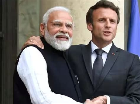 French President And Pm Modi Jaipur Visit फ्रांस के राष्ट्रपति और