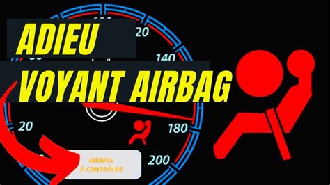 Voyant D Airbag Allum Comment L Effacer Youtube