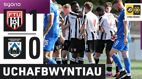 Uchafbwyntiau Highlights Y Fflint 1 0 Hwlffordd JD Cymru Premier