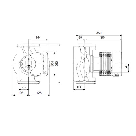 Grundfos Magna F Flansch Pumpenkiste