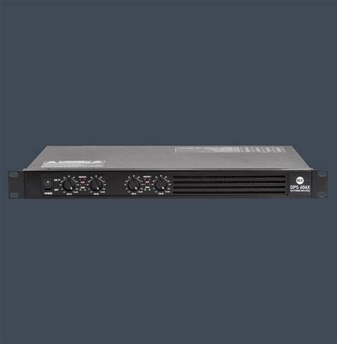 Rcf Dps X Class D Power Amplifier Rcf Cyprus