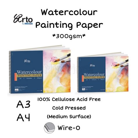 Minimore Arto By Campap Watercolour Painting Paper Wire O