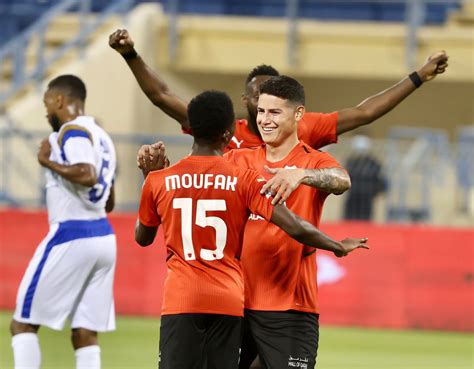 Watch First James Rodriguez Qatar Goal For Al Rayyan