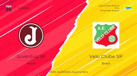 Juventus SP x Velo Clube SP 24 01 2024 na Liga Paulista Série A2 2024